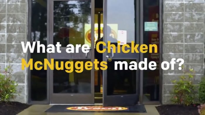 What are chicken mcnuggets made of?