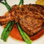Rib Eye Steak With Red Wine Sauce