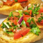 Tomato Parsley Bruschetta